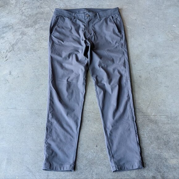 Lululemon Men's ABC Technical Chino Pants Gray size 32 - Picture 1 of 7